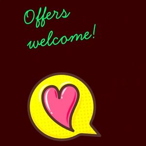 Send me an offer. I’ll consider all offers. 🙌🏼